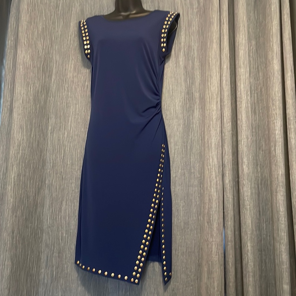 On Sale!! Micheal Kors blue studded dress